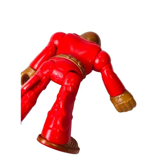 Dc Comics Imaginext 2017 Mongul Supervillain & Knight With Weapon Accessories - Picture 11 of 11